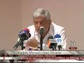 Durante su conferencia de prensa matutina, el candidato de las izquierdas, Andrés Manuel López Obrador, se deslindo de las manifestaciones en contra de otros candidatos, añadió que estas protestas no tienen nada que ver con él. Además de mencionar que su campaña está avanzando bien, lo que tiene preocupado a los demás candidatos.
