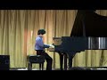 Branch Recital Piano Aron Lee 11/22/09