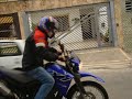 Empinando uma XT-660R