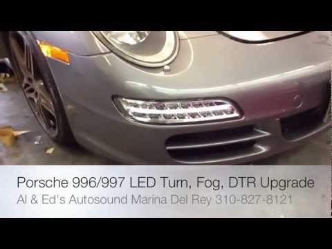 Porsche 911 / 996 / 997 / Turbo / Targa / Carrera LED Day Time Running Lights, Fog & Turn Signals