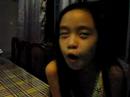 Alex Trillana dancing with her classmates