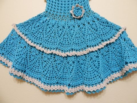 Vestido Olanes para Niña Crochet parte - Youtube Downloader mp3