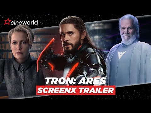 Tron: Ares ScreenX Trailer 🥏 🏍️ ⚡| Cineworld