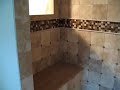 Limestone Shower stall 2