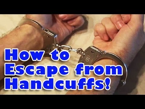 how to break out of handcuffs