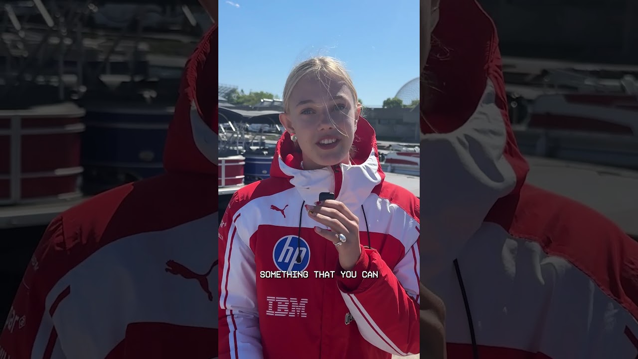 Alba Larsen gives karter Emma Dowling advice on how to keep your cool under pressure 🧊 | F1 Academy