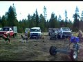 La Pine Oregon Mushing Weekend - Alaskan Husky Team Start
