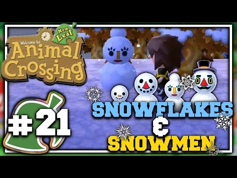 how to collect snowflakes animal crossing