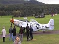Mustang P-51 Burning