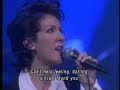 Céline Dion performing Patti Labelle's 
