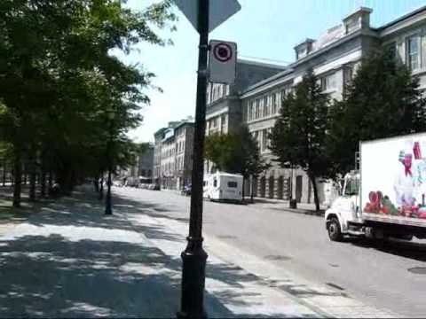 Montreal Travel: Rue de la Commune & Notre Dame de Bon Secours Chapel YouTube voorvertoningsafbeelding