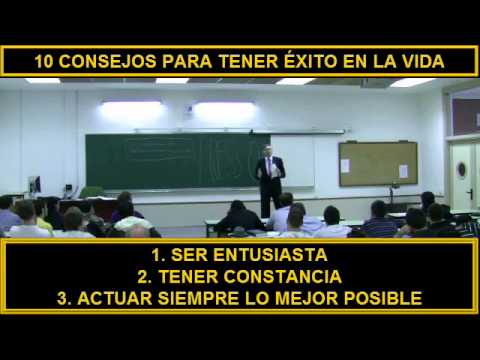 vida - Ver el vídeo en contexto: http://www.anarcocapitalista.com/jhsconsejos.htm. INTRODUCCIÓN Tener éxito (felicidad) consiste en perseguir objetivos éticamente b...