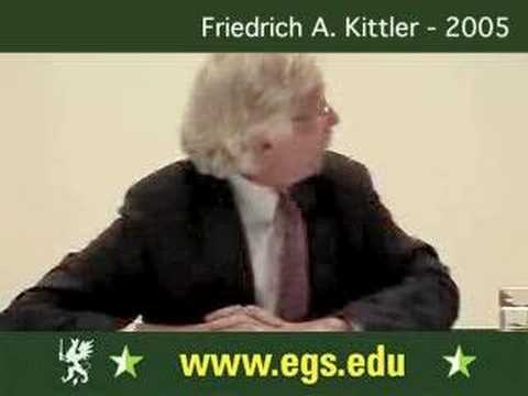 Friedrich A. Kittler. European ...