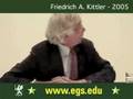 Friedrich A. Kittler. European Graduate School EGS 2005 3/6