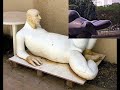 esculturas y estatuas raras iii