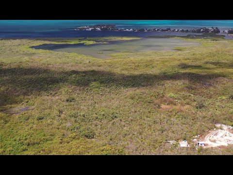 Drone aerials of site - 80 Acres Rum Point