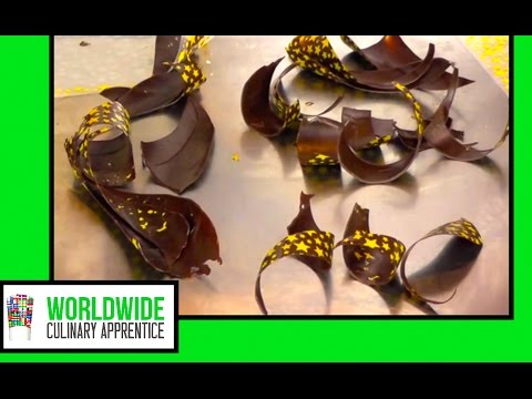 video-linktoworks-Chocolate Garnishes - Make Chocolate Curls - Chocolate...