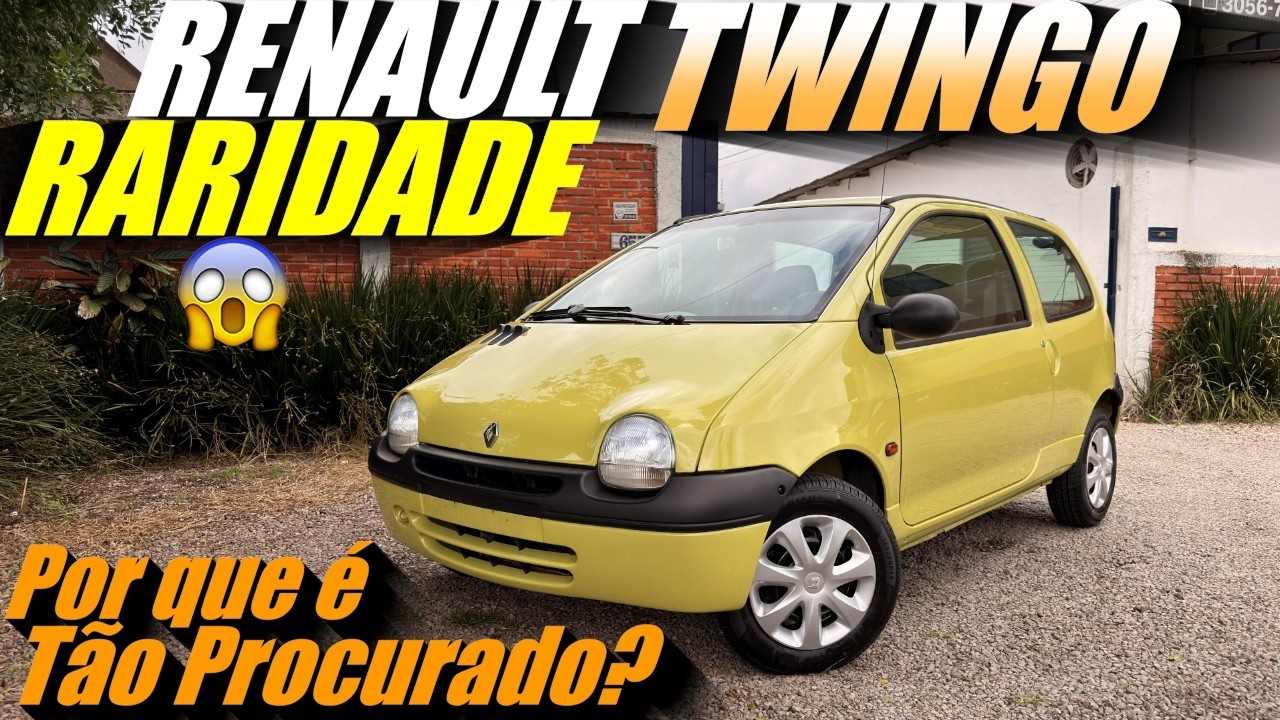 RARIDADE RENAULT TWINGO 2000 - Por que ainda é tão procurado? Vale a pena? Quanto custa?