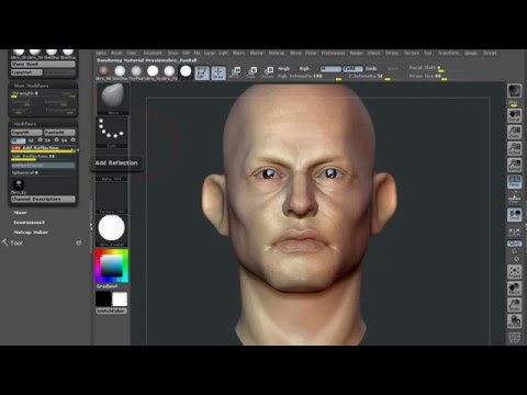 how to apply different materials in zbrush