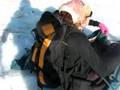 pisteando con los cabros... en la nieve denuevo