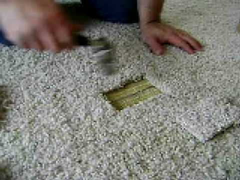 how to repair ripped carpet