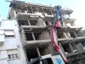 Refugee footage: Building Construction despite Hamas Israel war 2009.
