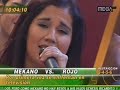 Rojo V/s Mekano - Carolina Soto canta a capella : 