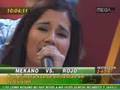 Rojo V/s Mekano - Carolina Soto canta a capella : Ahora