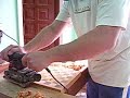 Aparelhagem com lixadeira