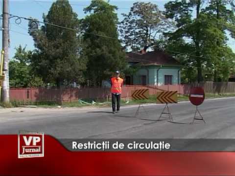 Restricţii de circulaţie
