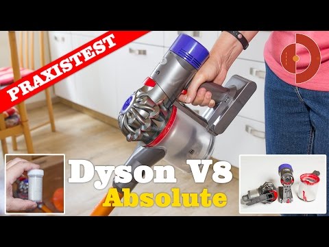 Dyson V8 Absolute Test - Was kann der Neue Akkustaubsauger?