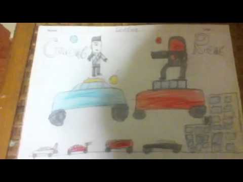 how to draw g.one from ra.one