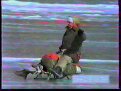 1994 Ледовый переход через озеро Байкал. Архив видео турклуба 'Наследники'