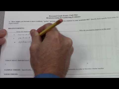 video-linktoworks-5-Paragraph Personal Goals Essay -- Part 1 -- Getting...