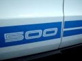 2010 SHELBY GT500 COBRA White with Grabber Blue Vert.wmv