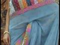 videos de Grey Pure Georgette Saree with Blouse