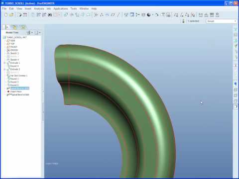 how to make flexible belt in pro e