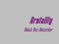 Brutality by Black Box Recorder