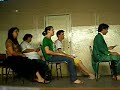 Ensaio da pe�a teatral: DIVINOP IUI... PIUI... - agosto/2008
