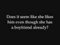 does she like him?