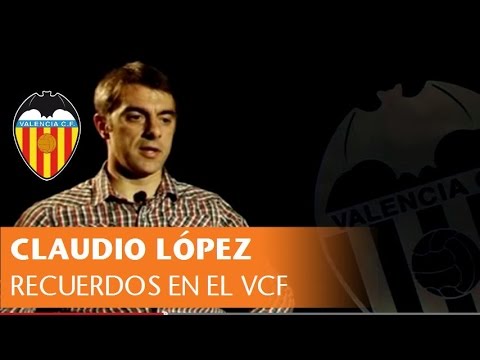 Valencia CF: Claudio López rememora sus recuerdos con el VCF Valencia CF: Claudio López rememora sus recuerdos con el VCF