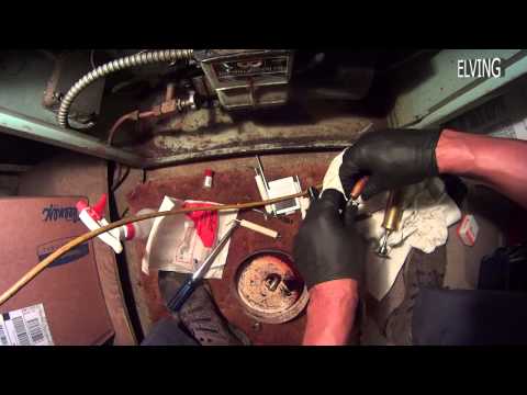 how to adjust electrodes on a oil furnace