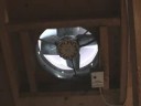how to vent attic fan