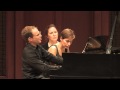 Camerata Pacifica — Anna Polonsky & Orion Weiss, Schubert: Divertimento D823 for Piano 4 Hands