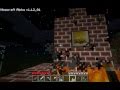 Minecraft Tutorials - 19 - How to Survive & Thrive (Brick Fireplace)
