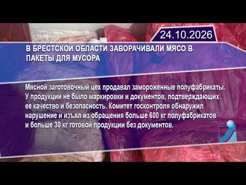 Новостная лента Телеканала Интекс 24.10.26.