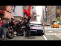 NASCAR Pit Stop in Times Square w/ Red Bull Racing View Video