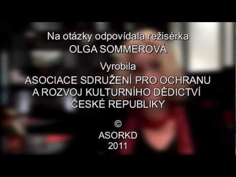 Olga Sommerová hovoří o Mattoniho lázních Kyselka