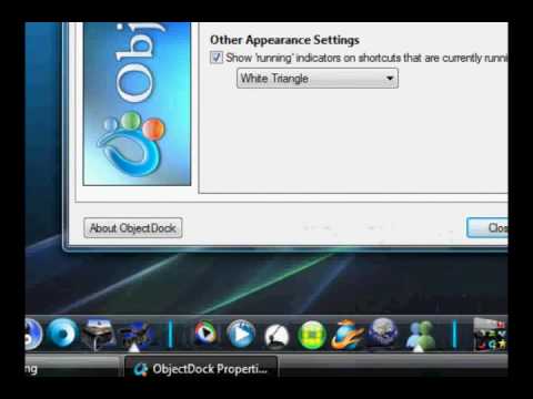 Mac toolbar for Windows Vista 