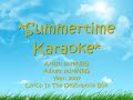 pureNRG Summertime Karaoke + Lyrics